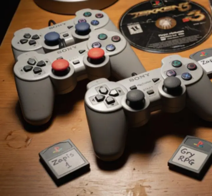 Oryginalne kontrolery, memory cardy i akcesoria do konsoli PlayStation